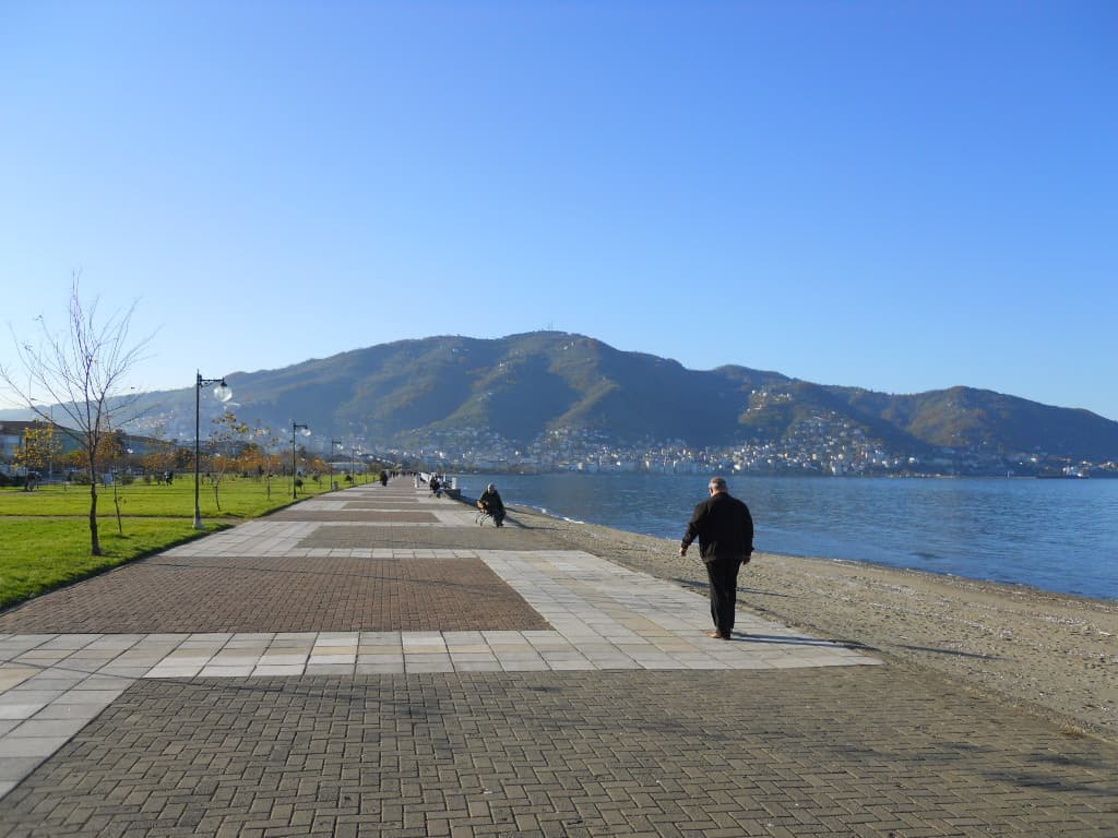 Boztepe teleferik manzarası