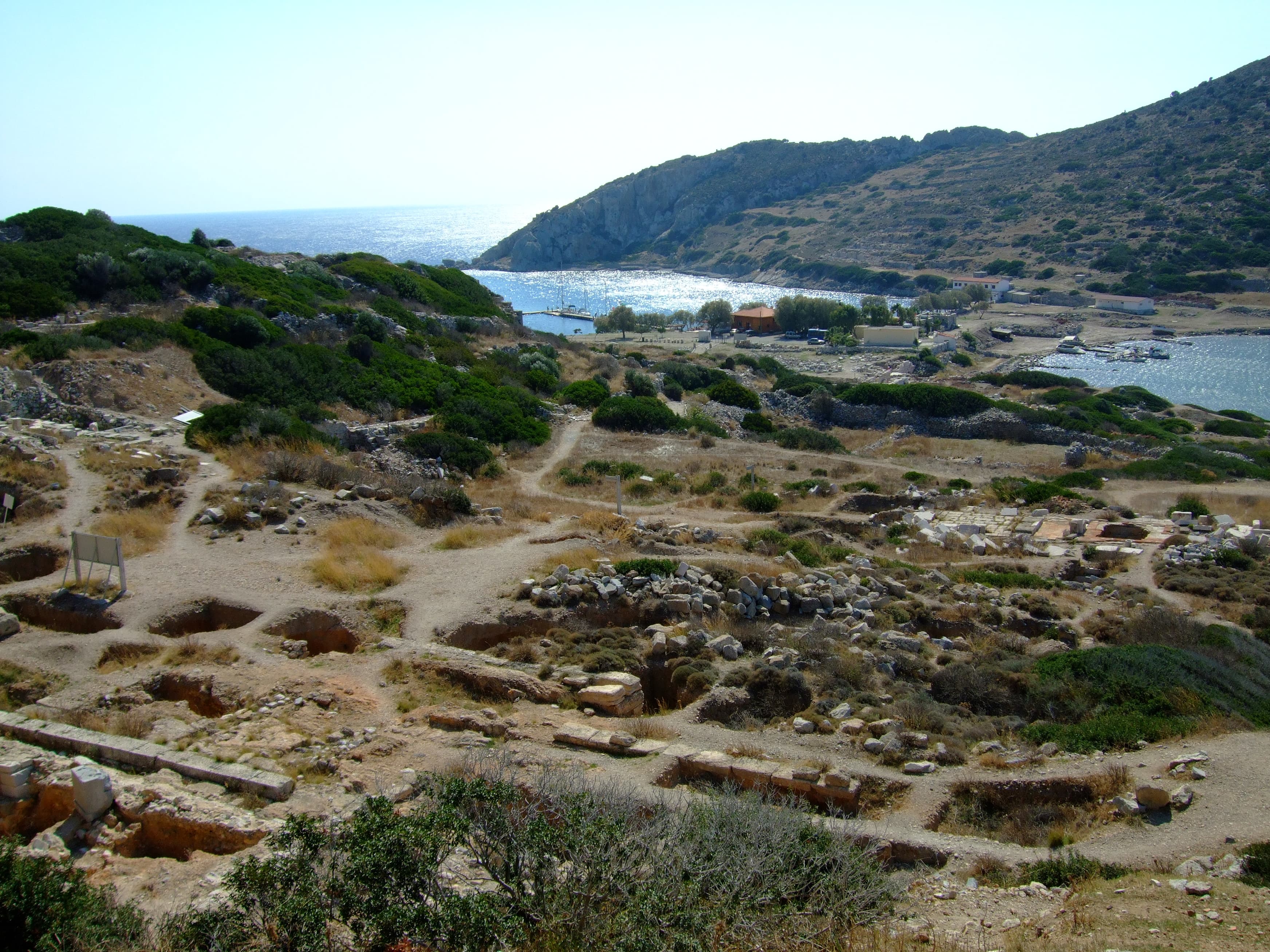 Yarımadanın ucundaki antik Knidos