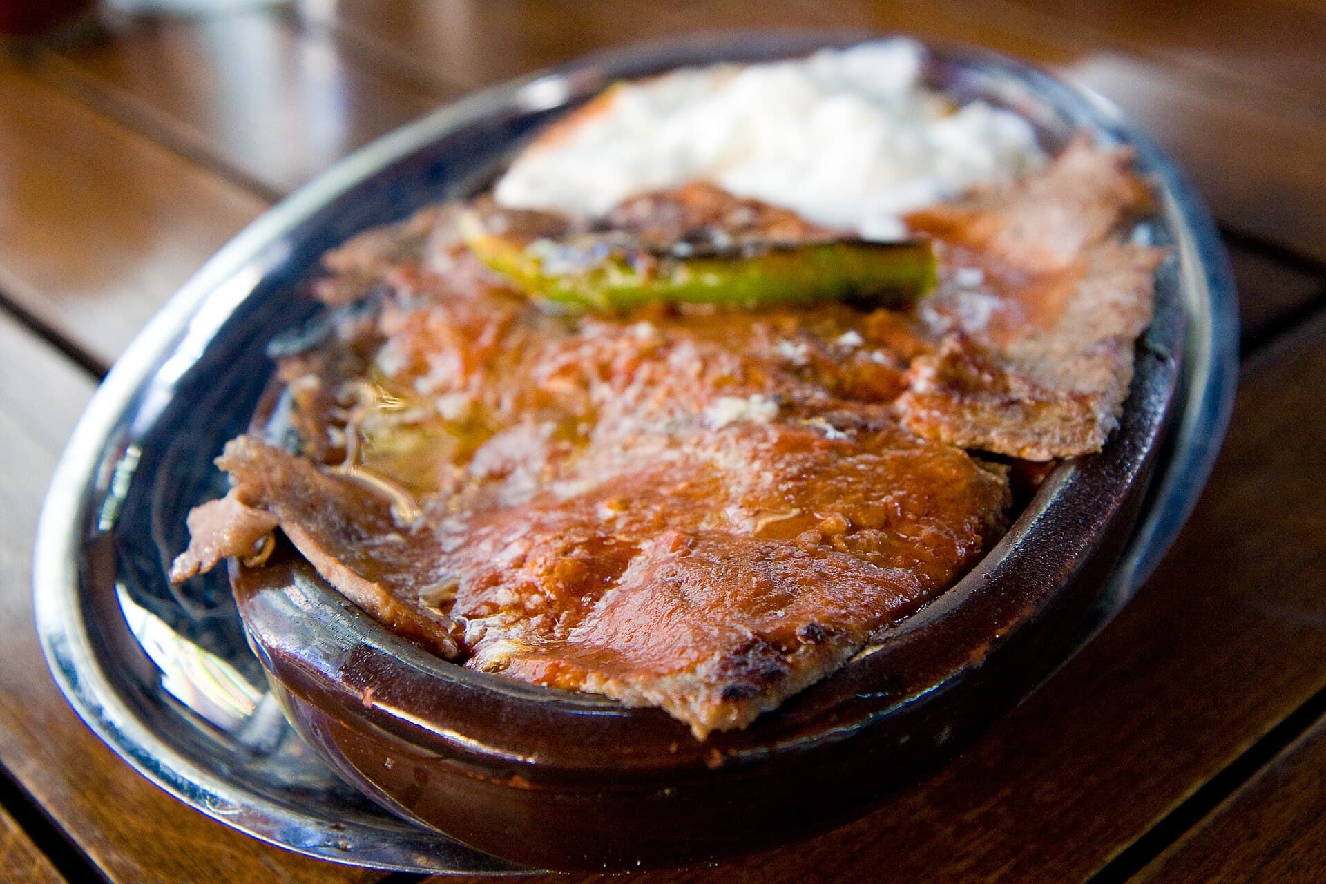İskender kebabı