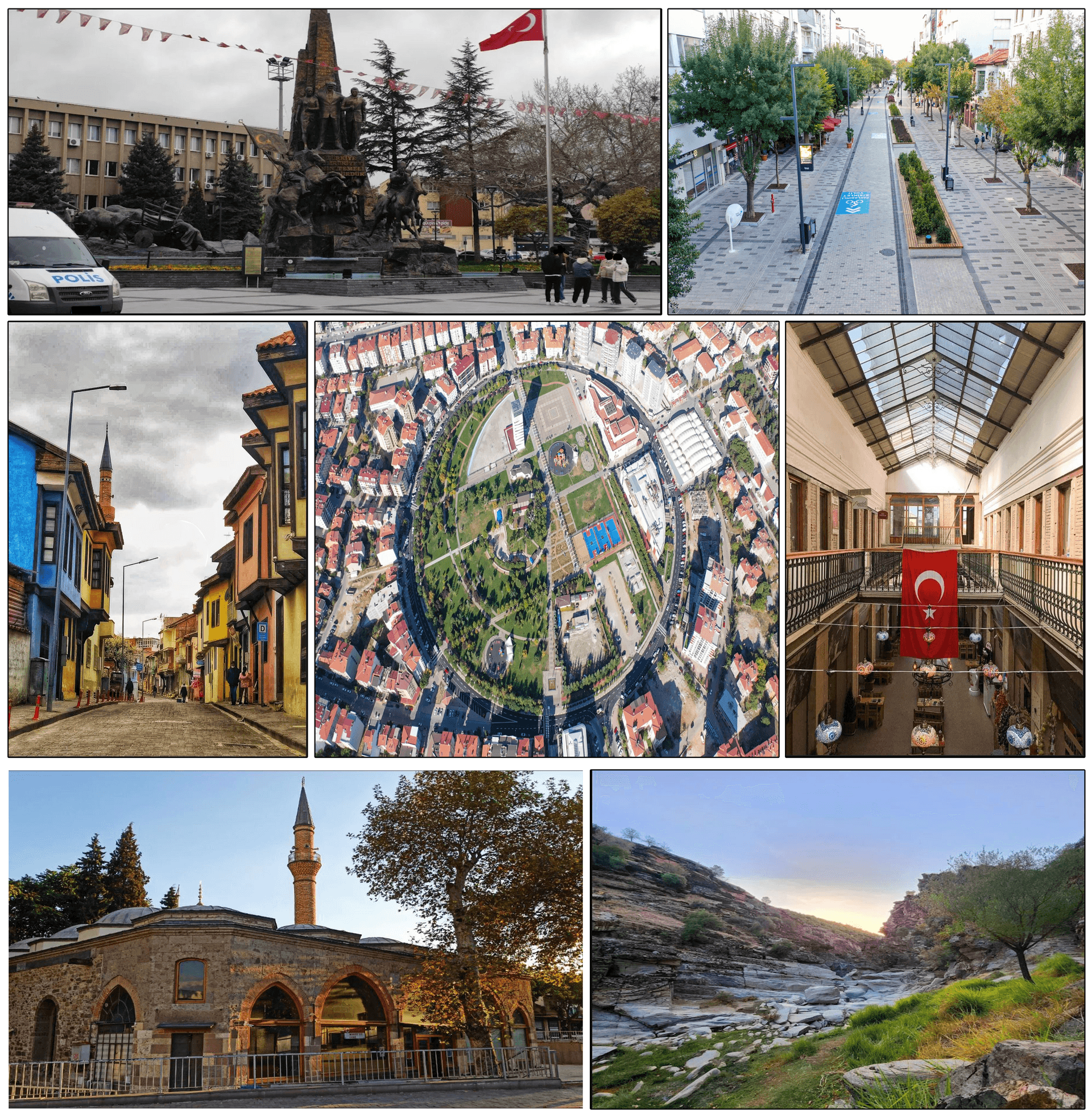 Uşak şehir merkezi
