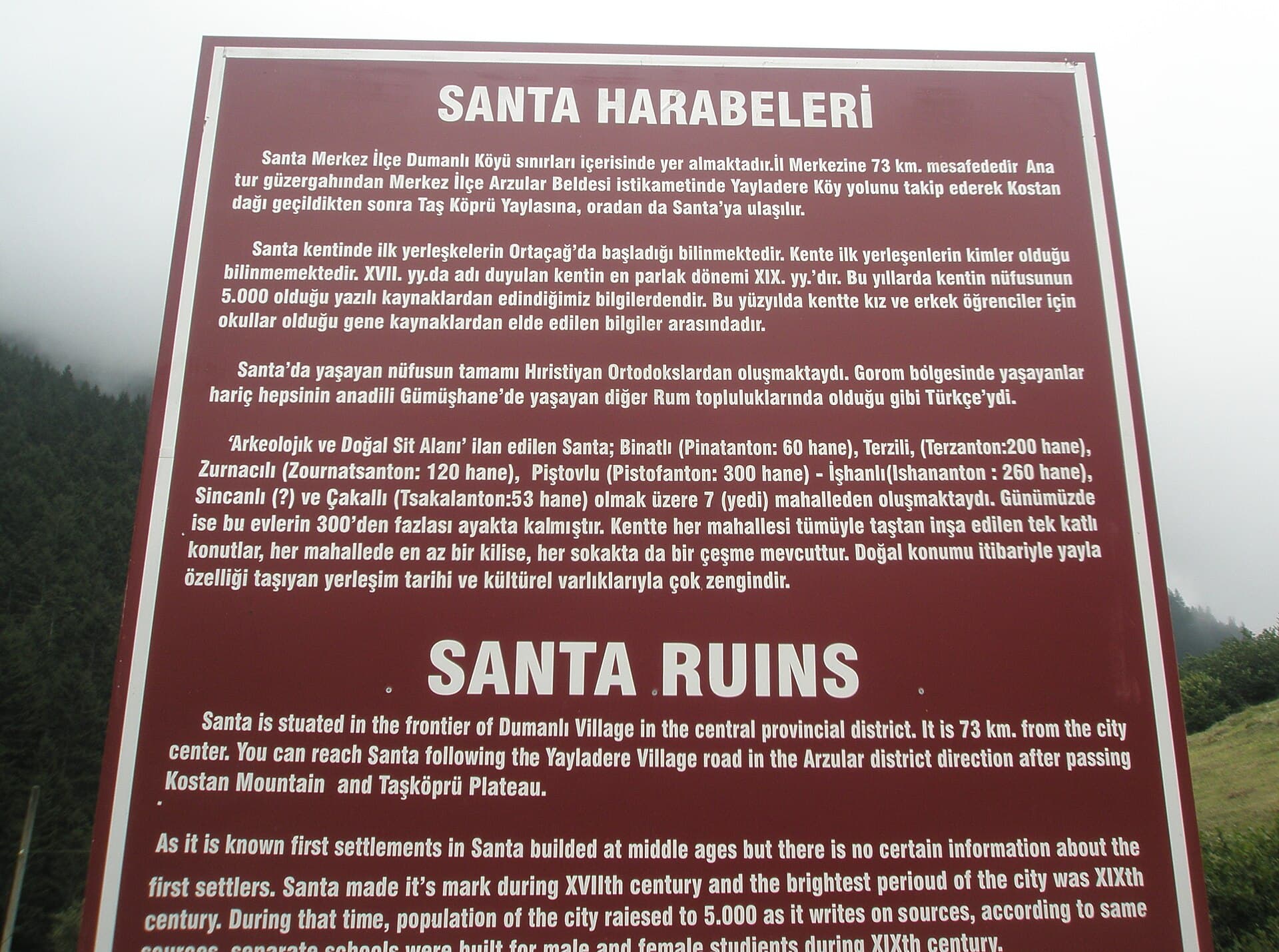 Santa Harabeleri